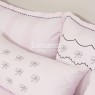 Kit Cama Babá 6 peças Paris Rosa