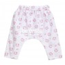 Calça Saruel para Bebê e Kids G - Floral  Rosa