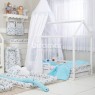 Tenda Dossel Cabana Branco / Azul