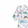 Conjunto Pagão 3 Peças Estampado Dinossauro dos Bês - Tamanho Único