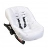 Capa para Bebê Conforto Ajustável Percal 200 Fios Branco