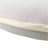 Almofada de Amamentação para Bebê Piquet Branco / Marfim