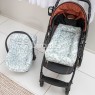 Ninho para Carrinho e Mini Berço Benício Botanical Verde