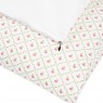 Edredom de Mini Cama Dupla Face e Duvet Estampa Kate Rose