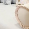 Kit Cama Babá 6 Peças Duvet Woodland - Branco / Cinza / Bege