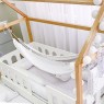 Rede para Cama Montessoriana Dupla Face Stars / Cinza