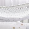 Rede para Cama Montessoriana Dupla Face Stars / Cinza