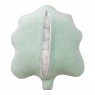 Almofada Folha Plush Verde Mint