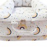 Bercinho Portátil Ninho para Bebê Sleep UM Master (1,00m x 60cm x 15cm) Arco Iris
