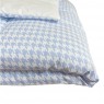 Edredom de Berço Estampa Dupla Face Windsor Azul