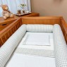 Kit de Berço Rolinho 7 Peças Estampa - Windsor Bege