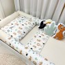 Kit Montessoriano Mini Cama Rolinho 10 Peças Felice Safari (Colchão 1,50 x 0,70)