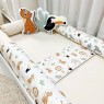 Kit Montessoriano Mini Cama Rolinho 10 Peças Felice Safari (Colchão 1,50 x 0,70)