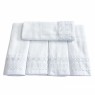 Conjunto 5 Fraldas para Bebê Cremer Luxo Bordado Inglês Bless Percal Branco