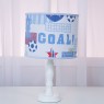 Abajur para Quarto de Bebê Goal Branco/Azul