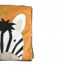 Almofada Bordada Safari Zebra 