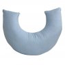 Almofada de Amamentação para Bebê Linho Azul
