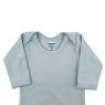 Body para Bebê Manga Longa RN Suedine 100% Algodão Picô - Azul