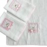 Boquinha Fralda Cremer 3 Peças para Bebê Premiere Rosa