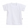 Camiseta para Bebê e Kids Manga Curta G - Branco