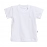 Camiseta para Bebê e Kids Manga Curta P - Branco