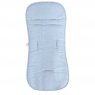 Conjunto Capa para Carrinho + Bebê Conforto Linho Azul
