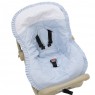 Capa para Bebê Conforto Cavalinho de Pau Azul