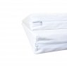 Capa para Travesseiro Antirrefluxo de Bebê (7cm x 50cm x 44cm x 1cm) - Branca