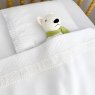 Cobertor Soft para Bebê Bordado Inglês Blanche Matelassado