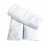 Conjunto 3 Fraldas para Bebê Cremer Luxo Barrado Blanche Matelassado