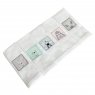 Conjunto 5 Fraldas para Bebê Cremer Luxo Bordado Bichinhos Zoo