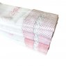 Conjunto 5 Fraldas para Bebê Cremer La Vinci Rosa Personalizado