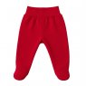 Conjunto Clássico 2 Peças para Bebê Fio Egípcio Cerejinhas Vermelho - Tamanho Único