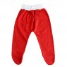 Conjunto Clássico 2 Peças para Bebê Gola Piquê Pontilhado Vermelho - Tamanho Único