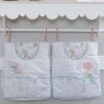 Conjunto de Porta Fraldas para Bebê 2 Peças Estampa Flora