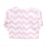 Conjunto Pagão para Bebê 3 Peças Soho Chevron Rosa - Tamanho Único