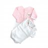 Conjunto Pagão 3 Peças Algodão Egípcio Poá Rosa Floratta
