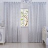 Cortina para Quarto de Bebê Estampa Damask Branco