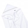 Duo Toalha de Banho para Bebê Felpuda e Fralda Personalizada Marseille Branco / Cinza