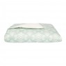 Edredom de Mini Cama Dupla Face e Duvet Estampa Jardim Secreto Verde