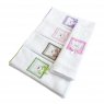 Conjunto 5 Fraldas para Bebê Cremer Luxo Premiere Colors Menina