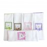 Conjunto 5 Fraldas para Bebê Cremer Luxo Premiere Colors Menina