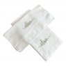 Fralda de Ombro Cremer para Bebê com Fralda Boca Personalizado Branco / Verde