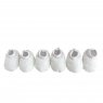 Kit 3 Pares de Sapatinhos Malha para Bebê - Branco