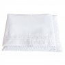 Kit de Berço Rolinho Bordado Inglês 7 Peças Algodão Doce Branco