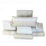 Kit Enxoval de Berço Alice Bege 9 Peças
