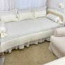 Kit Cama Babá 7 peças com Saia Lollipop II Classic Pérola