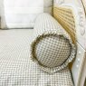 Kit Cama Babá 9 Peças com Saia Windsor Bege