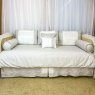 Kit Cama Babá 9 Peças com Saia Windsor Bege