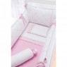 Kit Enxoval de Berço Premiere Rosa 9 Peças